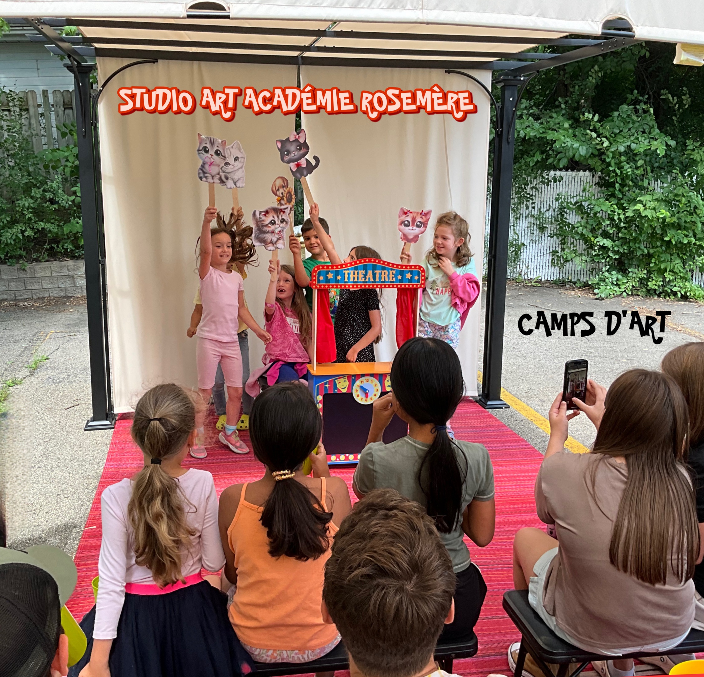 ACTIVITÉS RÉCRÉATIVES EXTÉRIEURES . Camps d'art pour jeunes . Cours de dessin et peinture pour les jeunes et les adultes . Studio Art Académie Rosemère