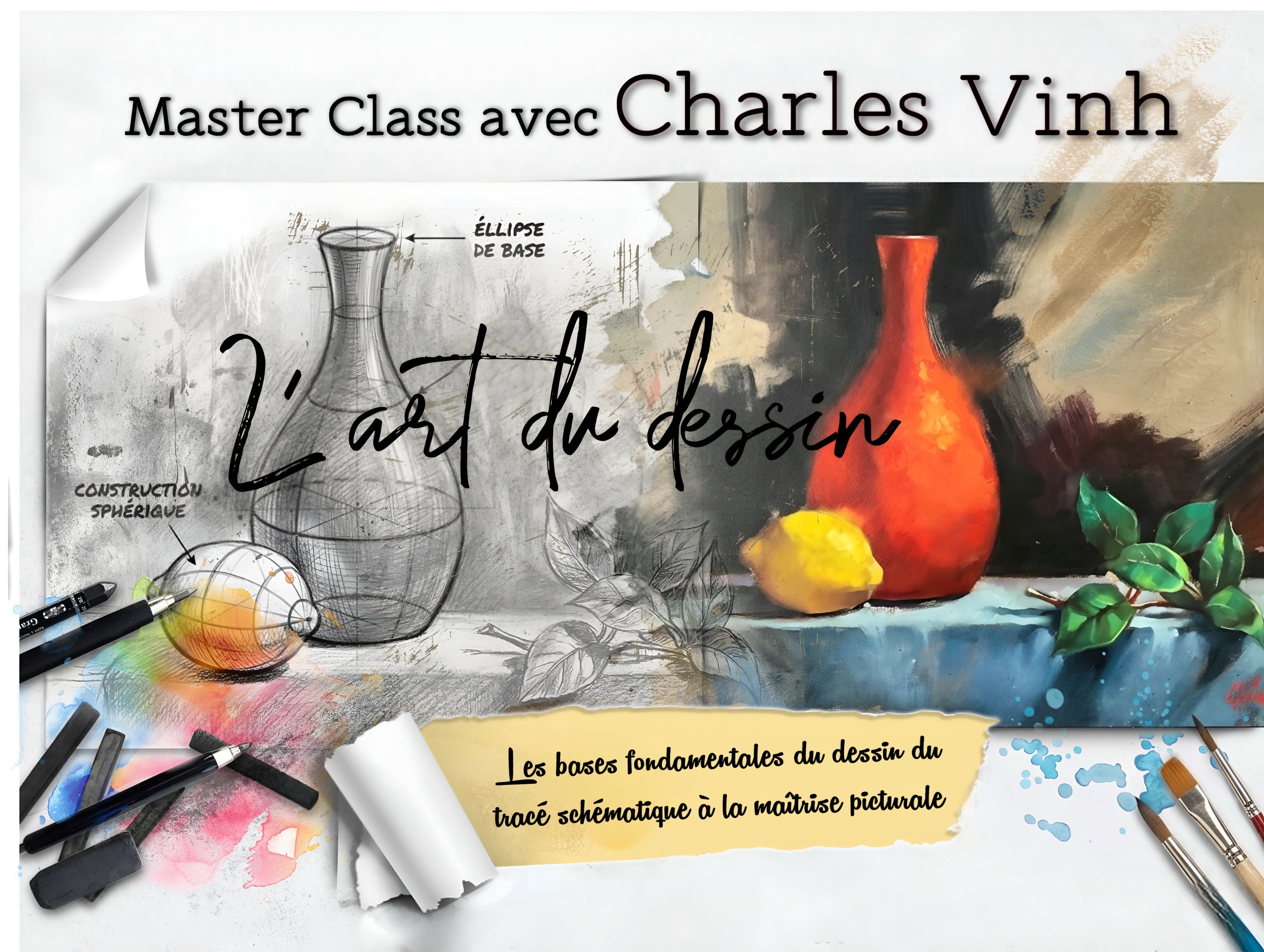 L’art du dessin . Charles Vinh